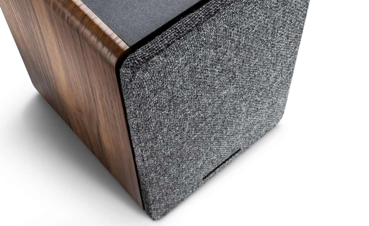 wavemaster Base Bluetooth Speaker System Wood/Grey