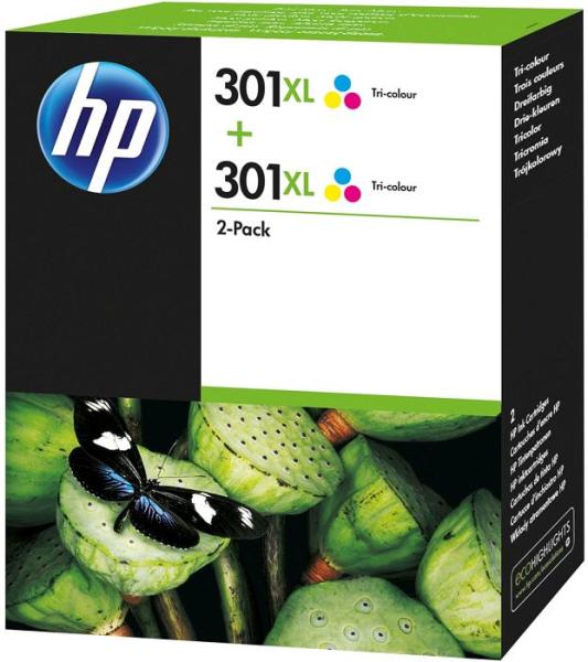 HP D8J46AE (301XL) Color Duo Pack tintapatron