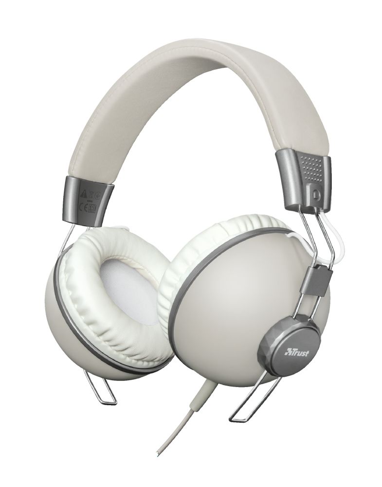 Trust Noma Headset Retro Ivory